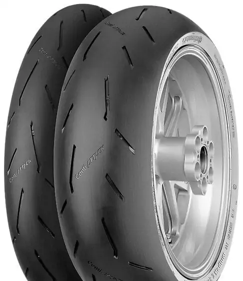 Мотошины летние Continental ContiRaceAttack 2 SOFT 190/55 R17 75 (Z)W