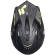 Motorcycle Adventure Helmet in Just1 J14-F ELITE Fiber Black Yellow Fluo