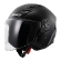 LS2 OF616 Airflow II Open Face Helmet Solid Glossy Black