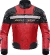 Мотоциклетная куртка унисекс Borleni непромокаемая ветрозащитная с защитой для скутера, велоспорта и туризма Красный