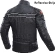 Мотоциклетная куртка унисекс Borleni непромокаемая ветрозащитная с защитой для скутера, велоспорта и туризма Черный