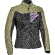 Motorcycle мотокуртка for Woman in Perforated Fabric Ixon ORION LADY Black Khaki Pink