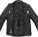 Motorcycle Jacket In CE Spidi SOLAR TEX Black Fabric