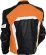 Кожаная мотоциклетная куртка German Wear Оранжевый