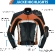 Кожаная мотоциклетная куртка German Wear Оранжевый