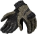Moto Leather Glove and Rev'it HYDRA 2 H2O Dark Green fabric