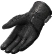 Women's Motorcycle Gloves in Rev'it MOSCA H2O Ladies Black Fabric