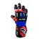 Motorcycle Racing Gloves In Berik 2.0 195106 Leather Pista Blue Red Black Certified