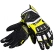 Eleveit Motorcycle Racing мотоперчатки Short In RC1 CE Black Yellow Leather