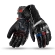 Winter Motorcycle мотоперчатки in Seventy Leather With SD-T1 Black Red Approved