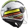 Jet Moto Helmet Ls2 OF562 Airflow RONNIE White Green