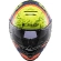 Full Face Motorcycle Helmet Ls2 FF800 STORM Replica SAVADOR Blue Yellow Fluo