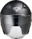 Helmet Moto Jet Double Visor Ixs 99 1.0 Matt Black