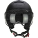 CGM 167A FLO MONO Jet Motorcycle Helmet Matt Black - Shaped Visor