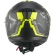 Modular Motorcycle Helmet P / J CGM 569a C-MAX CITY Black Matt Fluo Yellow