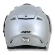 AFX FX-55 Solid Silver Moto Helmet