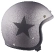 DMD Vintage Star Grey Jet Helmet