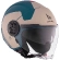 Mt Helmets VIALE SV S BETA E7 Matt Blue Motorcycle Jet Helmet
