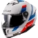 Full Face Motorcycle Мотошлем Ls2 FF808 STREAM II Vintage White Blue Red