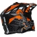 Moto Cross Enduro helmet iXS 363 2.0 Matt Black Orange Fluo