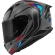 Givi 50.8F MACH1 Integral Motorcycle Helmet Matt Gray Black Red