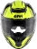 Integral Motorcycle Helmet Givi 50.6 STUTTGART Black Yellow Fluo