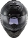 Full Face Motorcycle Helmet Double Visor Ls2 FF800 STORM Solid Glossy Black