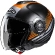 Hjc i40N DOVA MC7SF Jet Motorcycle Мотошлем Matt Black Orange