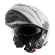 Kappa Modular Motorcycle Helmet KV32 ORLANDO Linear Matt Yellow Titanium