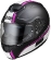 Integral Motorcycle Мотошлем Double визор Ixs 215 2.1 Matt Black White Purple