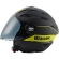Motorcycle Helmet Jet Blauer HT Brat Black Yellow Fluo