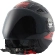 Motorcycle Helmet Jet Blauer HT Brat Black Red Opaque