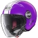 Nolan N21 визор 06 DOLCE VITA 121 Purple Motorcycle Jet Мотошлем