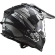 Off Road Touring Motorcycle Helmet In HPCF Ls2 MX701 Explorer ATLANTIS Matt Titanium