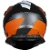 Integral Motorcycle Helmet Adventure Just1 J34 Pro Outerspace Fluo Orange Black