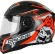 Helmet Moto Integral Fiber Origin ST Race Black White Red