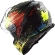 Full Face Motorcycle Helmet Ls2 FF800 STORM Drop Black Yellow Red