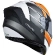 Integral Motorcycle Helmet Origin STRADA Competition Fluo Orange White Matt