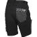 Short Motorcycle Shorts in Ixs TEAM 2.0 Black Gray Fabric