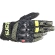 Alpinestars HALO Fluo Yellow Black Leather Motorcycle Gloves