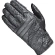 Rodney II leather glove short Black
