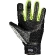 Ixs EVO-AIR Women's Motorcycle Gloves Black Gray Yellow Fluo