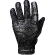 Ixs EVO-AIR Black Gray Leather and Fabric Motorcycle Gloves