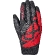 Motorcycle Gloves In Summer Fabric Ixon RS SLICKER Red Black