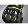Ixon RS5 AIR Summer Leather Gloves Black Bright Yellow