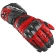 Berik Pista 2.0 Leather мотоперчатки Black Red Красный