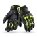 Naked Seventy N47 CE Black Yellow Motorcycle Leather Gloves