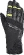Motorcycle Gloves in Hevik Terral Winter Fabric Leather Black Yellow