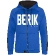 Berik 2.0 Hooded Sweatshirt Front Zip Printed Blue White