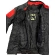 Berik LJ-221324-BK Leather Motorcycle Jacket Black Red